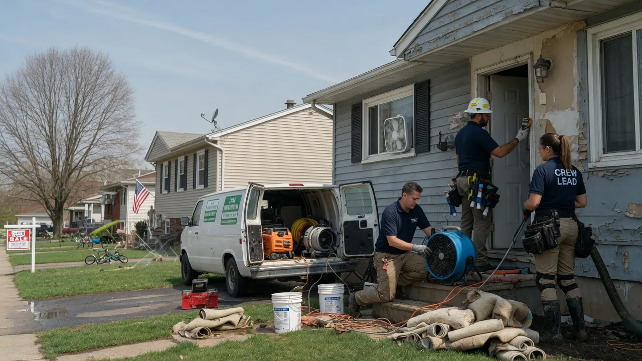 Flood Cleanup in North Chelmsford, MA near me